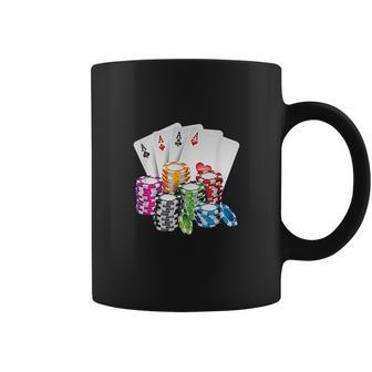 Poker King Queen Card Casino Chip Gambling Coffee Mug | Favorety AU