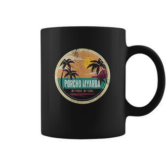 Porcho Myarda Funny Staycation Distressed Quarantine Coffee Mug | Favorety