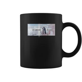 Princess Leia Han Solo I Love You I Know German Coffee Mug | Favorety DE