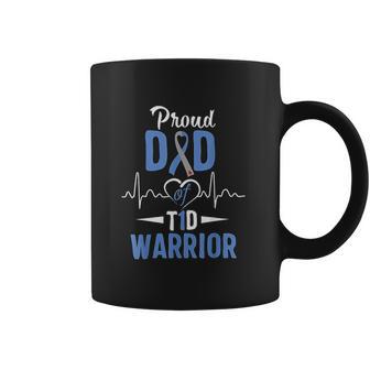 Proud Dad Diabetes Awareness Type 1 Insulin Pancreas Coffee Mug | Favorety AU