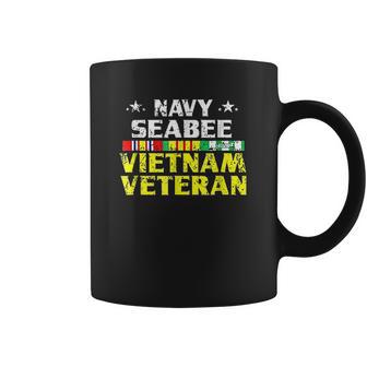 Proud Navy Seabee Vietnam Veteran Coffee Mug | Favorety