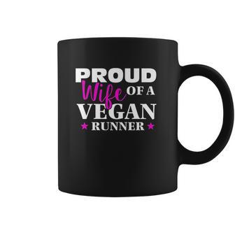 Proud Wife Of A Vegan Runner For Vegan Spouses Coffee Mug | Favorety AU