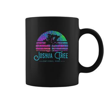 Psychedelic Joshua Tree National Park Retro Road Trip Coffee Mug | Favorety