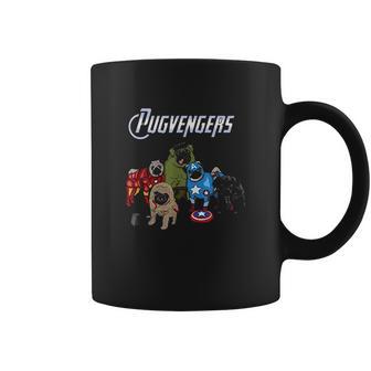 The Pugvengers Funny Superheroes Pug Dog Gift Coffee Mug | Favorety