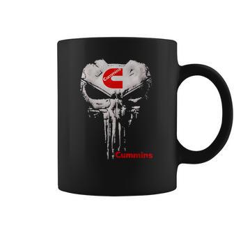 Punisher Skull Cummins Shirt Coffee Mug | Favorety CA