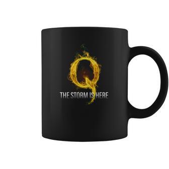 Q Anon T-Shirt The Storm Is Here Coffee Mug | Favorety CA