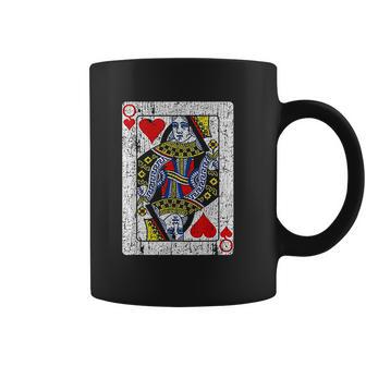 Queen Of Hearts Card Costume Vintage Coffee Mug | Favorety