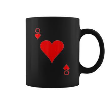 Queen Of Hearts Deck Of Cards Halloween Coffee Mug | Favorety AU