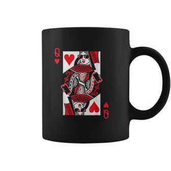 Queen Of Hearts Vintage Valentine Day Coffee Mug | Favorety