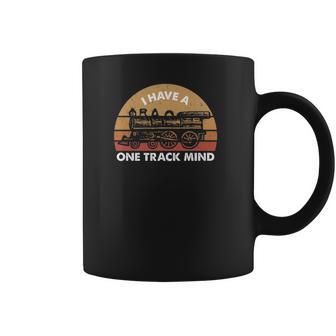 Railroad Model I Have A One Track Mind Coffee Mug | Favorety CA