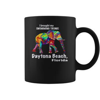 Rainbow Elephant Daytona Beach Florida Tee Coffee Mug | Favorety AU