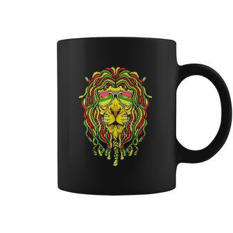 Rastafari Lion Dreadlock Jamaican Flag Reggae Music Rasta Coffee Mug | Favorety AU