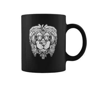 Rastafari Lion Dreadlocks Rasta Reggae Music Funny Gift Coffee Mug | Favorety AU