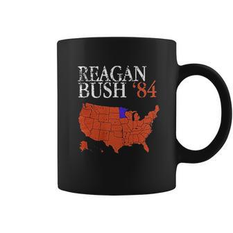 Reagan Bush 84 Vintage Distressed Style Coffee Mug | Favorety UK