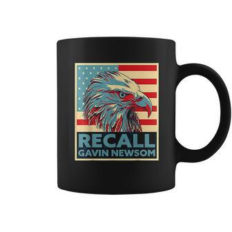 Recall Gavin Newsom 4Th Of July Us American Flag Eagle Coffee Mug | Favorety CA