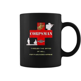 Red Cross Navy Corpsman Fmf Warfare Specialist Coffee Mug | Favorety AU