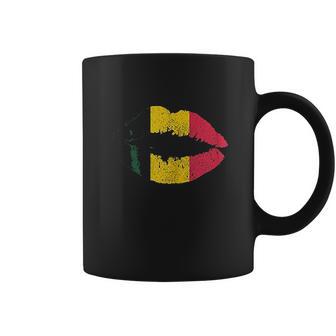 Reggae Kissing Lips Flag Coffee Mug | Favorety DE