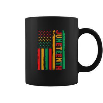 Rero American Flag African American Flag June 19 1865 Graphic Design Printed Casual Daily Basic Coffee Mug | Favorety UK