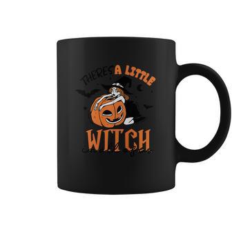 Theres A Little Witch In All Of Us Pumpkin Coffee Mug | Favorety