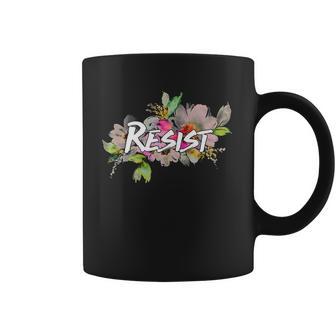 Resist Flower Logo Coffee Mug | Favorety CA