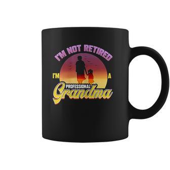 Retired Grandma Gift For Retirement Farewell Party Retiree Coffee Mug | Favorety DE