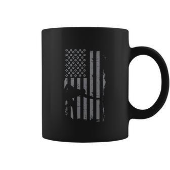 Retro American Flag Billiard Gift For Pool Shooting Player Coffee Mug | Favorety