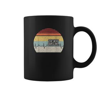 Retro The Beat Goes On Heartbeat Rehab After Surgery Coffee Mug | Favorety