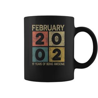 Retro Born In 2002 Limited Edition 19Th Bday 19 Years Old Coffee Mug | Favorety CA