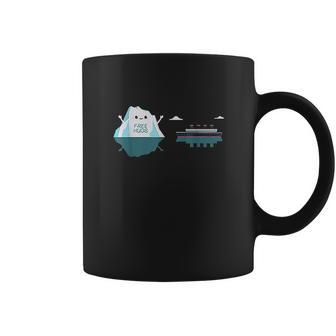 Retro Funny Titanic Cruise Ship Iceberg Coffee Mug | Favorety CA