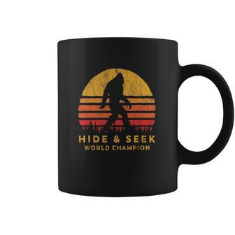 Retro Hide And Seek World Champ Bigfoot Sun Believe Coffee Mug | Favorety UK