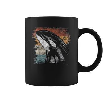 Retro Killer Whale Vintage Coffee Mug | Favorety UK