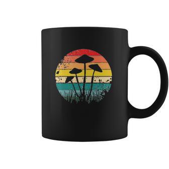 Retro Psychedelic Mushroom For Womens Graphic Coffee Mug | Favorety AU