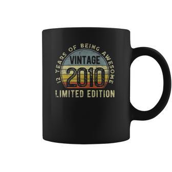 Retro Vintage 2010 12Th Birthday 12 Years Old Being Awesome Coffee Mug | Favorety UK