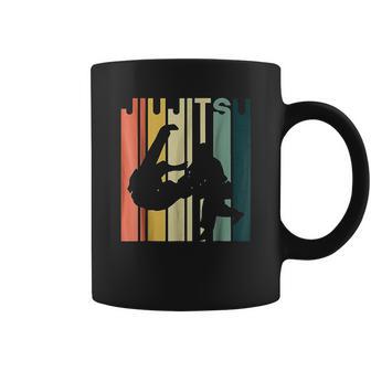 Retro Vintage Bjj Martial Arts Jiu Jitsu Coffee Mug | Favorety DE