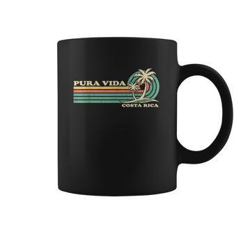 Retro Vintage Family Vacation Costa Rica Pura Vida Beach Coffee Mug | Favorety