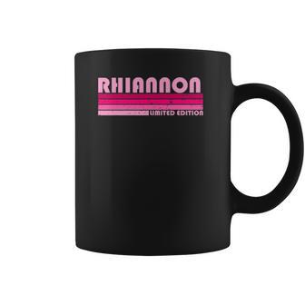 Rhiannon Name Personalized Retro Vintage 80S 90S Coffee Mug | Favorety UK