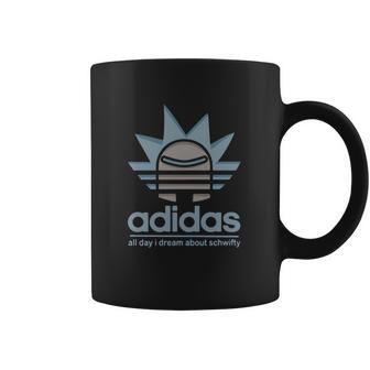 Rick Adidas All Day I Dream About Schwifty Shirt Coffee Mug | Favorety CA