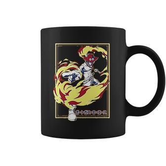 Ripple Junction One Piece Adult Ace With Fire Heavy Weight Coffee Mug | Favorety UK