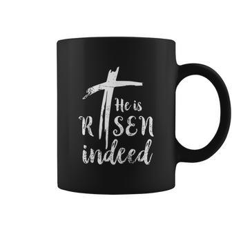 He Is Risen Hallelujah Easter Religious Christian Coffee Mug | Favorety DE