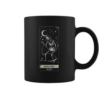 Rogue Wolf Death Retro Dark Symbol Ghoulish Goth Lover Gift Coffee Mug | Favorety CA