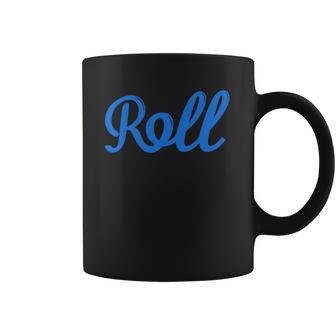 Roll Jiu Jitsu Blue Coffee Mug | Favorety