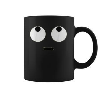 Rolling Eyes Face Eye Roll Emojis Emoticon Halloween Coffee Mug | Favorety AU