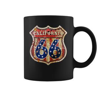 Route 66 California Graphic Design Printed Casual Daily Basic Coffee Mug | Favorety UK