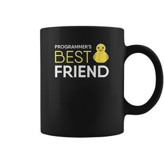 Rubber Duck Programmers Best Friend Funny Coder Coffee Mug | Favorety CA