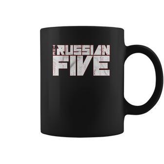 The Russian Five Official Movie Official Logo Of Red Wings Documentary Coffee Mug | Favorety AU