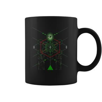 Sacred Geometry Kemetic Spirituality Heru Coffee Mug | Favorety CA