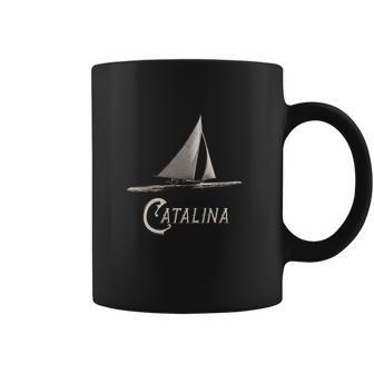 Sailing Catalina Vintage Sail Boat Coffee Mug | Favorety