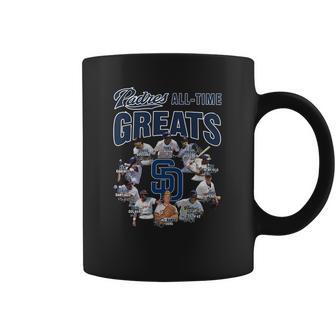 San Diego Padres All Time Greats Signatures Coffee Mug | Favorety UK