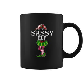 The Sassy Elf Christmas Matching Family Group Coffee Mug | Favorety