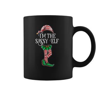 Im The Sassy Elf Christmas Matching Family Group Gift Coffee Mug | Favorety AU